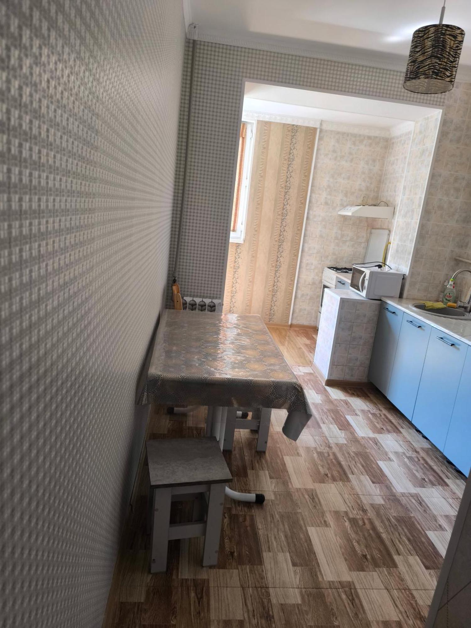 Apartment In 7 Mikrorayon อัคเทา ภายนอก รูปภาพ